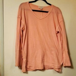 Vintage america coral pyjama shirt